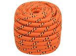Vidaxl Corda Da Barca Arancione 20 Mm 100 M Polipropilene