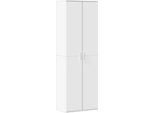 Vidaxl Credenza Bianca 60X35X180 Cm Materiale A Base Di Legno