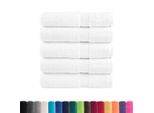 Vidaxl Asciugamani Da Doccia Premium Solund 25 Pz. Bianco 70X140 Cm 600 G/M²