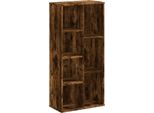 Libreria In Rovere Fumé 50X25X105 Cm Materiale A Base Di Legno