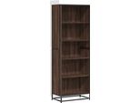 Vidaxl Libreria Marrone Effetto Rovere 60X35X170,5 Cm Materiale A Base Di Legno