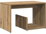 Tavolino In Rovere Artisan 59X36X38 Cm Materiale A Base Di Legno