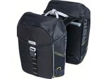 Borsa Doppia Basil "Miles Mik 2.0"" Volum Nero Lime"