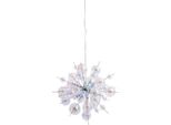 NÄVe Pendelleuchte "Explosion", Bunt (Irisierend), 10, Ø 65Cm H: 65Cm, 1 Stk., Leuchten, Irisierende, Transparente Glaskugeln, FüR 10 X G9 Sockel, Ø 65 Cm, Pendelleuchte