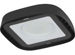Plafoniera Osram Highbay Ufo In Nero, Offre 80 W E 9300 Lm In Bianco Luce Diurna A 6500 K, Con Protezione IP65 Contro Getti D'acqua E Polvere (Antipolvere), Ideale Per Soffitti Alti