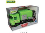 Wader Wozniak 8493132 Camion Medio Per Rifiuti Verde -