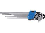 Bgs Set Di Chiavi Esagonali Extra Lunghe + Extra Corte Con Profilo A T (Per Torx) T10 - T50 9 Pezzi - 9375