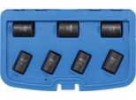 Bgs Set Di Chiavi A Bussola A Profilo Elicoidale / Estrattore Di Viti Con Attacco Quadro 12,5 Mm (1/2") Sw 17 - 26 Mm 7 Pezzi - 5291"