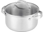 Pentola In Acciaio Inox Da 24 Cm Con Coperchio In Vetro Beka 101034