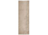 Vidaxl Tappeto Huarte A Pelo Corto Morbido E Lavabile Colori Sabbia 80X250 Cm