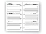 Bind® 570226 Calendario Settimanale Di Ricambio - A7, 1 Settimana / 2 Pagine