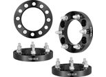Distanziali Ruota Vevor, Adattatore Ruota Da 1 Pollice 6 X 5,5 Pollici, 6 Perni Ruota, Foro Da 108 Mm, Distanziali Per Perni M12 X 1,5 Centrati Sul Mozzo, Adatti Per 79-22 Toyota, Hummer, Lexus, Chevrolet, Honda