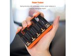 Mano Variabile Forza Delle Dita Tensione Esercitatore Grip Trainer Per Pianoforte Chitarra (Arancione)