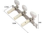 2Pcs Chitarra Classica Machine Heads Manopole Chitarra String Tuning Pegs Tuners Chitarra Tuning Keys