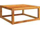 Vidaxl Tavolo Da Giardino 65X65X29 Cm In Legno Massiccio Di Acacia