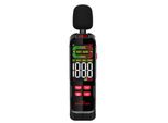 Fonometro Digitale 30-130 Db - Display Lcd Con Retroilluminazione, Funzione Max/Min, Mantenimento Dati, Autospegnimento - Per Uso Domestico E Professionale