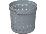 Nhg 51230804 Nhg Cestino Portaoggetti Seoul Round Organizer M, Pp, Grigio