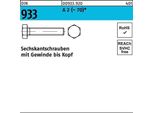 Reyher 933 V2A Vite A Testa Esagonale 8X150 (50 Pezzi)