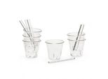 Seletti Set 6 Bicchierini Caffe' + Palette Vetro