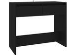 Vidaxl Tavolo Consolle Nero 89X41X76,5 Cm Materiale A Base Di Legno