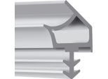 K2953 Fermaporta In Gomma L.5M Per Instradamento Tpe Blk Bianco Ellen 0500141