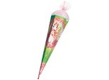 Roth 678884 Cono Scuola Felicità Unicorno - Quadrato, 85 Cm, Effetto Glitterato