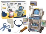 Set Con Piccolo Stetoscopio Da Medico, Azzurro