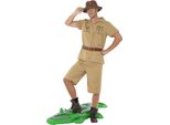Smiffys - Costume - Uomo SM1356 (L) (Marrone)