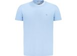 Calvin Klein Uomo T-SHIRT Corta Blu : Colore - Blu Cielo, Taglia - 2XL Taglia: 2XL Colore: Blu Cielo