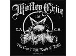Motley Crue - Toppa "You Can't Kill Rock & Roll"" RO9621 (Taglia Unica) (Nero/Bianco)"