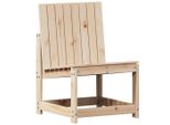 Sedia Da Giardino 50,5X55X77 Cm In Legno Di Pino Massiccio