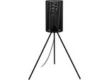 Eglo Stehlampe "Ladunara", Schwarz, Ø 25Cm H: 117Cm, 1 Stk., Leuchten, Stehleuchte In Schwarz Aus Stahl - Exkl. E27 - 1X40W, Stehlampe