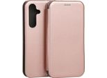 Beline Custodia Libro Magnetica Samsung S24 Rosa/Oro/Orose Gold