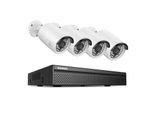 Sistema Di Sicurezza, Risoluzione Hd 5MP, Tecnologia Di Visione Notturna, 2T, 8CH 4Pcs 8MP