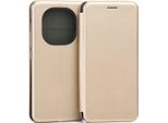 Beline Etui Book Magnetic Redmi Note 14 Pro 5G ZłOty/Gold