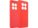 Beline Etui Silicone Xiaomi Redmi Note 14 Pro Czerwony/Red