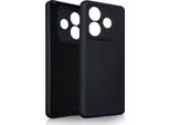 Beline Etui Silicone Xiaomi Redmi Note 14 Czarny/Black
