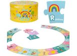 Puzzle Da Pavimento Con Alfabeto A Doppia Faccia 26