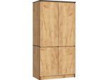 Akord Armadio 4 Ante In Rovere Craft 90X51X180 Cm
