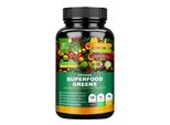 Superalimenti Biologici Greens (120 Capsule) Integratore Alimentare, Sistema Immunitario, Energia, Digestione, Salute, Cervello, Metabolismo, Umore