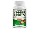 Veggies Fruits 1350Mg (120 Capsule) Integratore Alimentare, Digestione, Pulizia, Sistema Immunitario