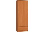 Akord Libreria Chiusa Con Ante In Ontano 60X35X180 Cm
