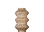 Good & Mojo HäNgeleuchte "Barbados", Beige (Natur), 1, Ø 40Cm H: 270Cm, Leuchten, HäNgeleuchte