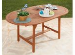 Gartentisch Merxx "Maracaibo", Braun, B:100Cm H:75Cm T:170Cm, Tische, Gartentisch, 100X170 Cm