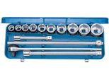 Gedore 32 EMU-2 Set Di Chiavi A Bussola 3/4" 14 Pezzi Esagono 22-50 Mm, 6280340"