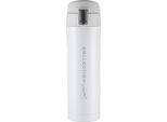 Maestro MR-1641 - Bottiglia In Acciaio Inox Per Bevande Calde O Fredde (320 Ml, Bianco)