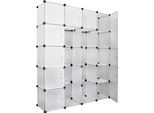 Einfeben Armadi Guardaroba Sistema Di Scaffalatura Creatività 20 Cubi Con Martello Di Legno Libreria Scaffale Bagno Fai Da Te