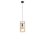 Eglo 43413 Famborough E27 Lampada A Sospensione 160X105Mm Nero Natura