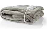 Coperta Elettrica | Coperta | 1 Persona | 180 X 130 Cm | 9 Impostazioni Di Calore | Lavabile | Protezione Da Surriscaldamento | Controllo Digitale | Pile