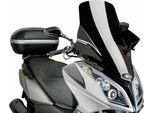 Parabrezza Puig V-Tech Touring Nero Compatibile Con Kymco Downtown 125I, 300I Abs 09-14